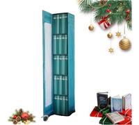 Mini Book Ornament Advent - Mini Book Ornament Advent Calendar 2025 with 25 Books Gift, Christmas Countdown Calendars, Books Lovers Gifts, Small Bookshelf Miniature Library Holiday Decorations (A)