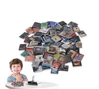 Mini Books - 1:12 Scale Miniature Book Set Decoration Crafting, Realistic Tiny Books Collectors | Mini Book Accessories Living Room, Study Room, Library Decor Scenes, Small R