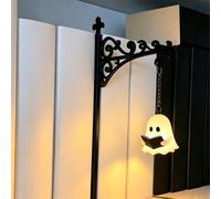 Mini Bookshelf Lamp, Vintage Library Lantern, Decorative Reading Nook Light, Warm and White Nightlight for Bookworms, Gift for Book Lovers, Home Decor (Little Ghost *1)