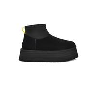 Ugg - Boots - W Classic Mini Dipper Black for Women - Size 8 UK Black 8 UK