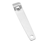 Mini Bottle Cap Lifter, Robust Metal Construction, Principle, Practical Key Ring, Bottle Opener for Cans, Caps, Containers, Application Kitchen, Outdoor Drinking