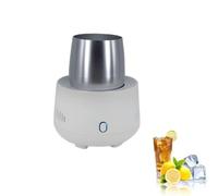 Mini Bottle Cooler, USB Powered Fast Cooling Cup, Quick Chill Drink Chiller For Beer, Juice, Wine And Water, Portable Desk, Car And Travel Use,White-12.5 * 12.5 * 10cm