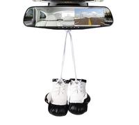 Mini Boxing Gloves for Car, Key Ring Boxing Gloves,PU Leather Mini Hanger for Car Mirror | Multifunctionti Interior Decoration Accessories Bag Pendants
