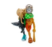 Mini Brainrot Figure Collection, Italian Style Brainrot Figures, Creative Desktop Ornament for Collectors & Office Workers, for Meme Enthusiasts, Travel Companion & Party Favors