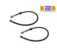 MINI BRAKE HOSE PIPE FRONT R50 R52 R53 ONE COOPER S x 2 A1781