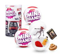 Mini Brands 2 Pack Netflix Capsules by ZURU, Surprise Collectable Minis in Blind Packaging, Popular Shows-Themed Miniature Toys, Great Gifts for Girls and Kids