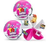 Mini Brands 2 Pack Toys Series 2 by ZURU, Surprise Collectable Minis in Blind Packaging, Iconic Toys-Themed Miniatures, Great Gifts for Girls and Kids