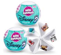 Mini Brands 77399 5 Surprise Disney Store Serie 2 Überraschungskapsel Age 3+ (2er-Pack), Mickey Mystery Collectible Toy, 2 Capsules