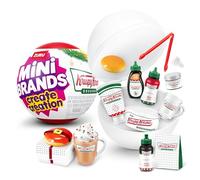 Mini Brands Create Krispy Kreme Holiday Series 1 Capsule by ZURU, Licensed Mini Collectibles, Mystery Blind Packaging, Crafts, Resin Play, Replica Food, NOT Edible, 14+