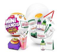Mini Brands Create Krispy Kreme Series 1 Capsule by ZURU, Licensed Mini Collectibles, Mystery Blind Packaging, DIY, Resin Play, Replica Food, NOT Edible, 14+