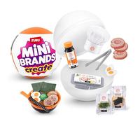 Mini Brands Create MasterChef Capsule by ZURU - Real Miniature MasterChef Creations Collectible Toy, Food Items and Accessories to Create a Dish, Series 1