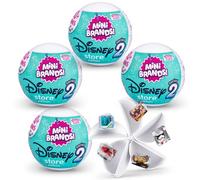 Mini Brands Disney Store Series 2, Mystery Collectible Miniature Figures, Disney Themed Surprise Collectibles (4 Capsules)