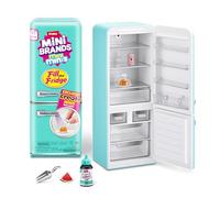 Mini Brands Fill The Fridge Playset w/UV Light by ZURU, Collectibles, DIY, Resin Play, Exclusive Recipe, NOT Edible, 8+
