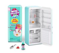 Mini Brands Fill The Fridge Playset w/UV Light by ZURU, Collectibles, DIY, Resin Play, Exclusive Recipe, NOT Edible, 8+