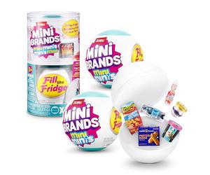 Mini Brands, Fill The Fridge, Series 1, 2 Capsules