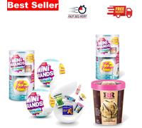 Mini Brands Fill The Fridge Series 2 - 2 Capsule Pack of Collectible Mini Foods