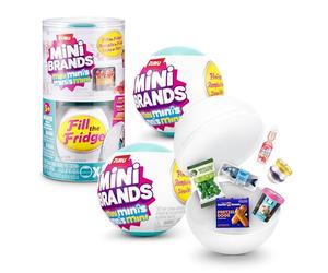 Mini Brands Fill The Fridge Series 2 PACK by ZURU, Collectible Miniature Toy
