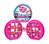 Mini Brands Foodie Mini Brands Collectors Case By Zuru, Store & Display 30 minis (Includes 5 Mystery Foodie Minis)
