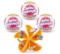 Mini Brands Gold Rush Mystery Capsule Real Collectible Toy (3 Pack)