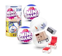 Mini Brands Home capsule by ZURU, Surprise Home with Collectible Minis, Blind Packaging, Home Themed Collectibles (2 Capsules)