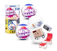 Mini Brands Home capsule by ZURU, Surprise Home with Collectible Minis, Blind Packaging, Home Themed Collectibles (2 Capsules)