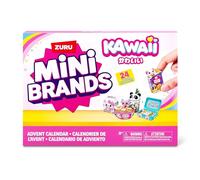 Mini Brands Retro Grocery Calendar Series 1 by ZURU, Collectable Miniatures For Boys, Girls and Collectors