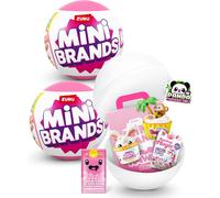 Mini Brands Kawaii Capsule 2 Pack by ZURU Surprise Collectable Minis in Blind P