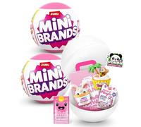 Mini Brands Kawaii Capsule 2 Pack by ZURU Surprise Collectable Minis in Blind Packaging, Japanese-Themed Miniature Toys, Great Gifts for Girls and Kids