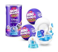 Mini Brands Mini Snow Globe Disney Capsule Series 1 (2 Pack) by ZURU - Create Your Own Snow Globe Kit with Figures, Diorama, and Stickers, Featuring 9 Characters to Collect