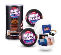 Mini Brands Really Works Capsule Series 1 (2 PACK) by ZURU - Novelty Toy Capsule with 8 Mini Vinyl Records and 2 Accessories, Compatible with Mini Brands Vinyl Playset for Teen and Adult Collectors