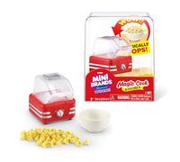 Mini Brands Really Works Magic Cook Kitchen Capsule Series 1 (Popcorn Machine) by ZURU, Miniature Real Working Kitchen Appliances, Non-Edible Collectible Mystery Toy for 3+ Kids, Teens and Adults