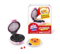 Mini Brands Really Works Magic Cook Kitchen Capsule Series 1 (Waffle Maker) by ZURU, Miniature Real Working Kitchen Appliances, Non-Edible Collectible Mystery Toy for 3+ Kids, Teens and Adults