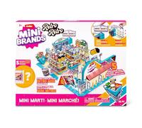 Mini Brands Retro Grocery Mini Mart Series 1, Collectable Miniatures for Boys, Girls and Collectors, Red, White, Blue