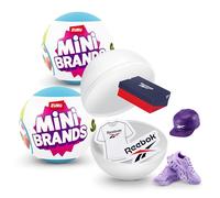 Mini Brands Sneakers Capsule 2 Capsule by ZURU Real Miniature Sneaker Brands Collectible Toy, 2 Capsules of 5 Mystery Miniature Brands for Girls, Teens, Adults and Collectors (2 Capsule)