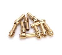 Mini Brass Collets Set 10pcs 0.5-3.2mm | Accurate Chuck for Turning Tool/Electric Grinder/Motorized Drill | Tarnish - Proof Brass Material, Firm Clamping Force (Tail Diameter 4.3mm)