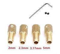 Mini Brass Drill Chuck Connecting Rod M8 Practical Solution for Small Electric Drilling Needs with Self Tightening Feature (M8-5mm)