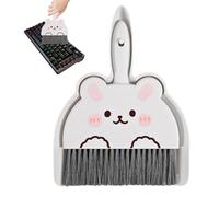 Mini Broom - Portable Hand Broom and Dustpan Set | Lightweight Small Dust Pan and Br-OOM | Multi-Functional Cleaning Tool for Efficient Home & Office Cleaning