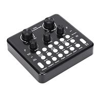 Mini BT Sound Card Set, Portable Professional External Hybrid Sound Card Kit, Compatible with Mobile Phones, Tablets, Laptops, for Live Broadcast, Live