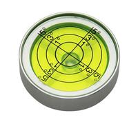 Mini Bubble Level 30x8mm with M8 Thread for LCD Mounts, Picture Frames and Camera - Aluminum Alloy for Precision Level for Construction and DIY Use