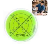 Mini Bubble Level, Precision Bullseye Bubble Level,High Precision Large Horizontal Bubble Cardan L/evel Horizontal Bu/bble, Lev/el Sets,Leve/l Tool, L/evel Bub/ble,Le/vel Set60*12mm