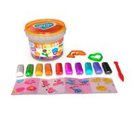 Mini Bucket for Girls Lovin Modeling Set with Colour Dough, Craft Kits for Kids - Arts and Crafts for Kids - Colour Dough Modelling and Sculpting Playdough