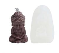Mini Buddha Silicone Molds - Food Grade Mold for Resin, Aromatherapy Candles, Wax Craft, and DIY Home Car Decor Projects (Style A)