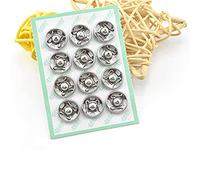 Mini Button Buckle Invisible Metal Snap Buttons Fasteners Press Studs Buttons for Sewing Clothing