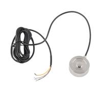 Mini Button Load Cell Compression Force Sensor, Miniature Load Cell for Small Space Applications, Stainless Steel Microsensor with High Accuracy and IP65 Rating for Automation and (3T)