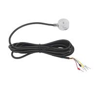 Mini Button Load Cell, Micro Weight Sensor Stainless Steel IP65 Tension and Compression Force Sensor with 25mm Diameter for Automation Equipment and Button Force Analysis (100KG)