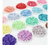 Mini Buttons 6mm Round Resin Mini Tiny Buttons Sewing Accessories Doll Clothing Button Embellishments Scrapbooking Card Decor-05 Pink-50pcs