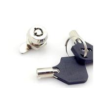Mini Cabinet Tubular Cam Lock for Box Printer Show Case Light-Box Attendance Machine Hardware MX09 1Pcs(NO.1)