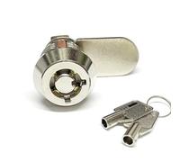 Mini Cabinet Tubular Cam Lock Zinc Alloy Hardware MMS124 Gb 1Pcs(A)
