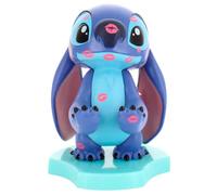Mini cable clamp Exquisite Gaming Disney Stitch Loved Up Bleu 8x8x11 cm