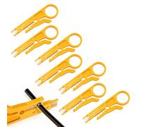 Mini Cable Stripper Tool,8pcs Small Cable Stripper Tool,Punch Down Tools,Network Small Wire Cutters for Network Telephone and Computer Cables